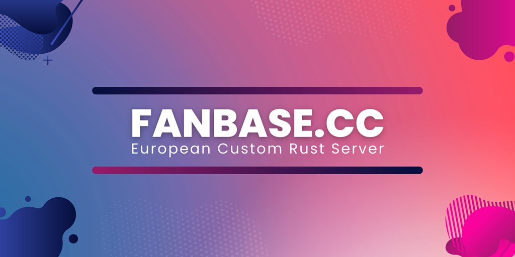 Fanbase Header Banner Rust Server Europe